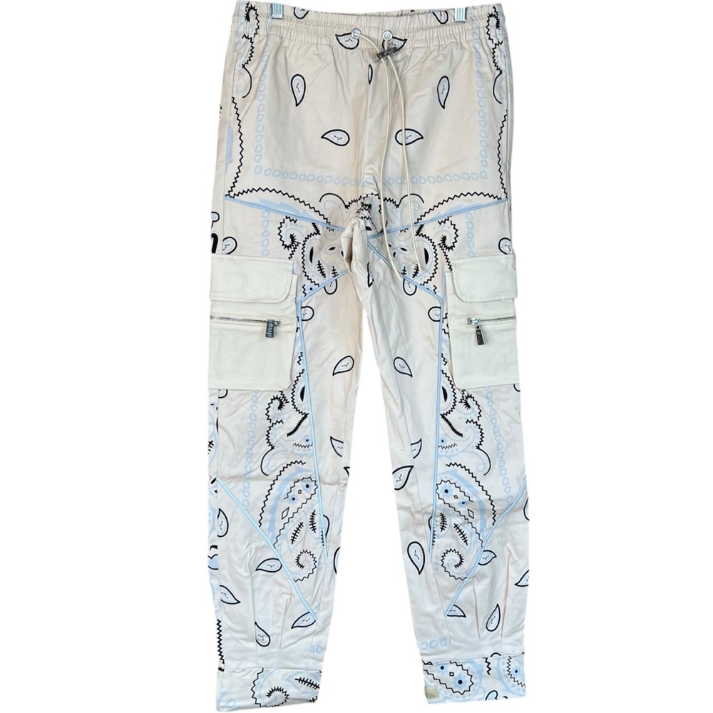 GUAPI Limited Edition Tan Bandana Cargo Pants Men’s size 30